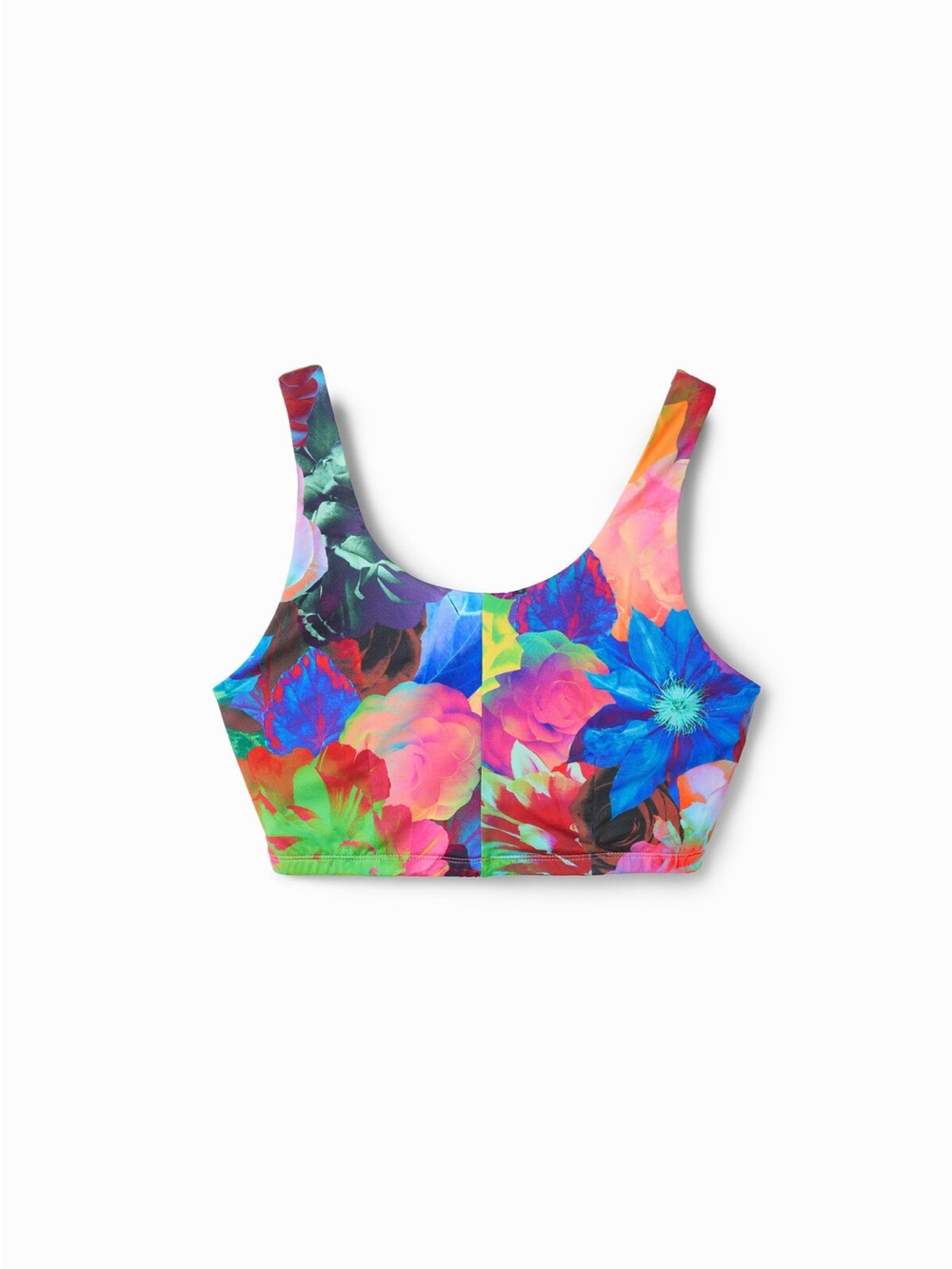 Desigual Floral Sport Top Size Large *Brand New With Tags*